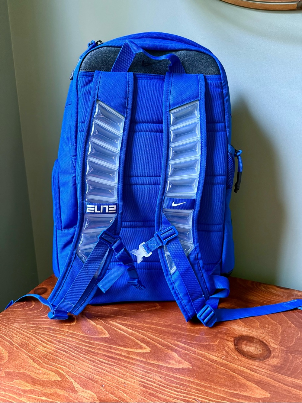 Nike Elite Hoops Backpack with Custom Spokane Hoopfest Logo Royal Blue - Picture 8 of 11
